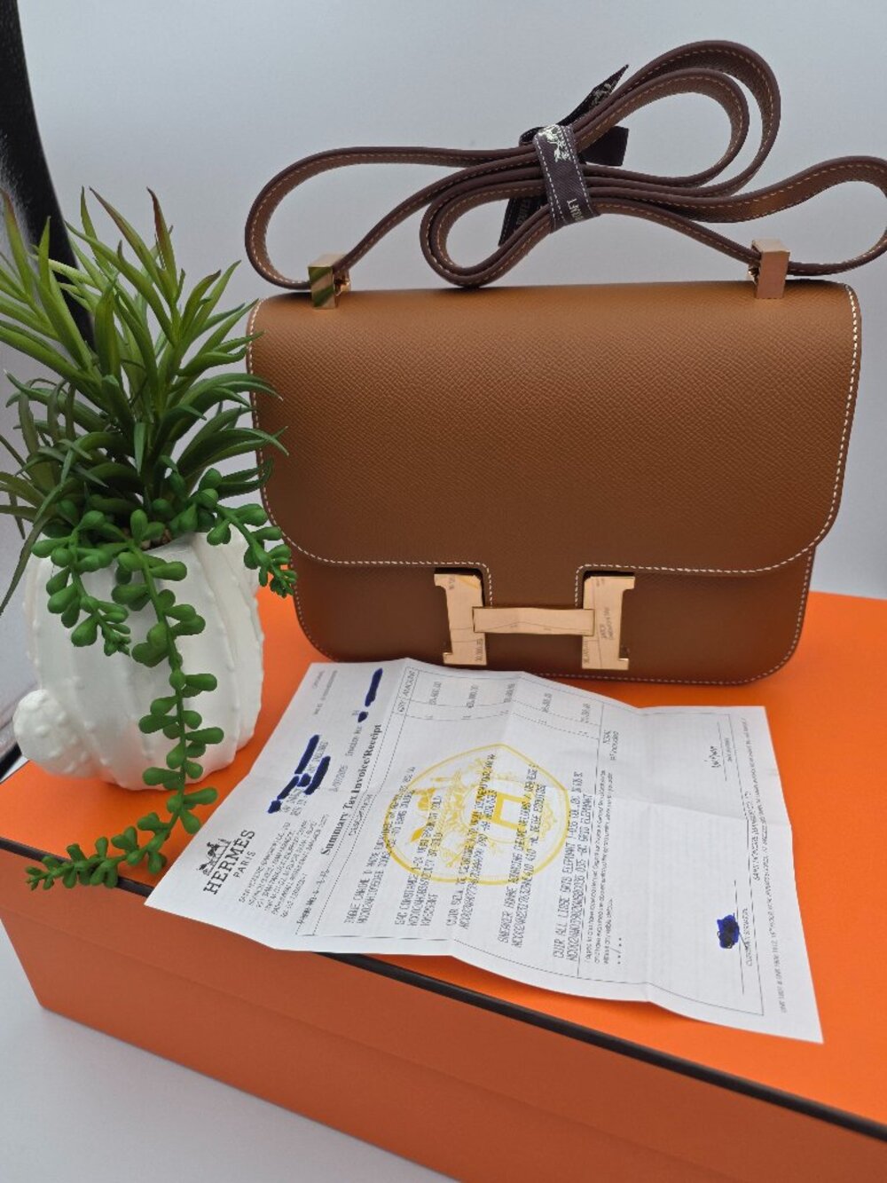 NEW Hermes Constance 24 with ROSE gold Hardware 2025-2026 - RARE